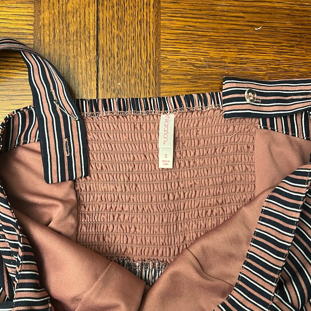 Xhilaration Striped Wide-Leg Jumpsuit Small - Cute & Comfy! - Picture 8 of 16